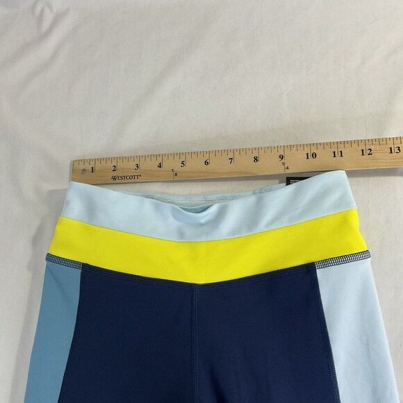 New The Nike One Activewear Pant Mid Rise 7/8 Length Blue Block Women's Small - Picture 6 of 9